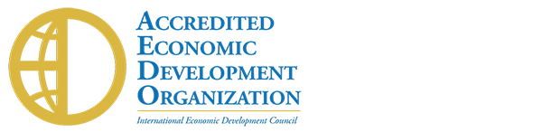 Logo for Accredited Economic Development Organization (AEDO)