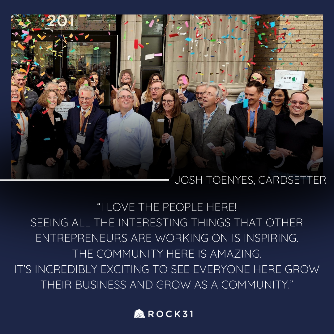 Rock31 Member Spotlight: Josh Toenyes, Cardsetter – Big Sky Economic ...